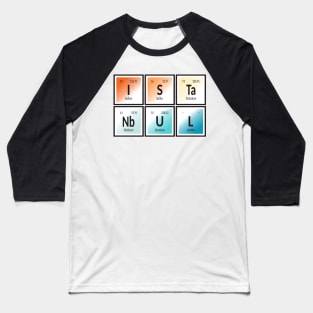 Elements of Istanbul City Baseball T-Shirt